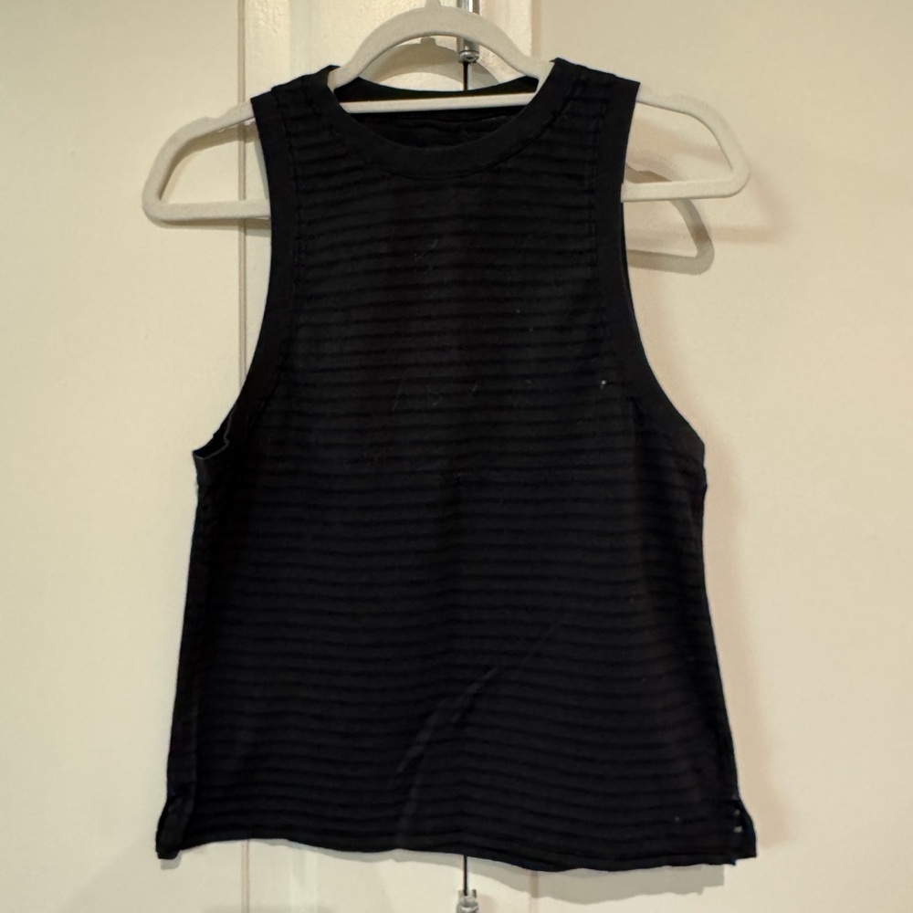 Lululemon Black Tank Top Size 4